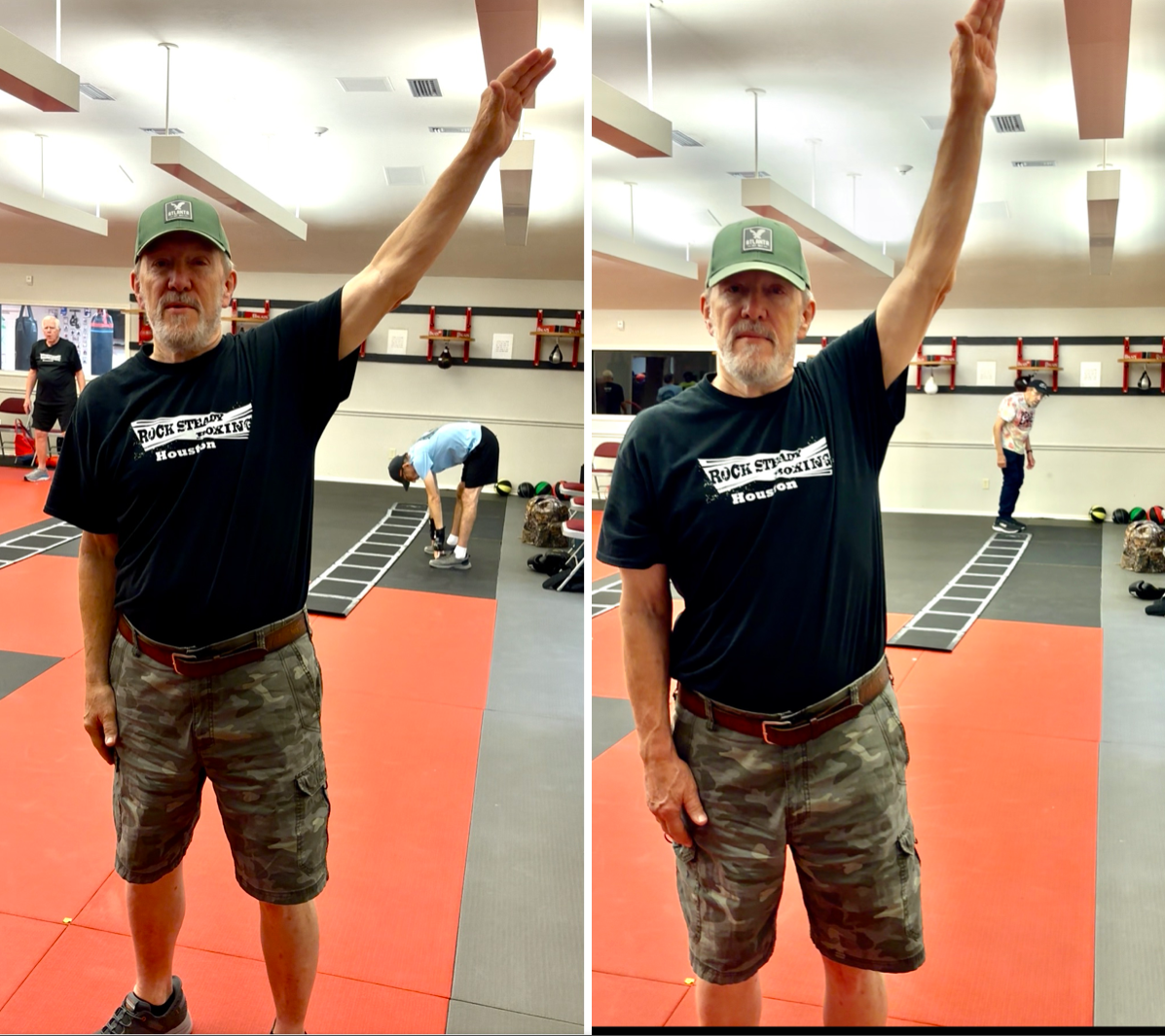 Bucks ROM on his shoulder